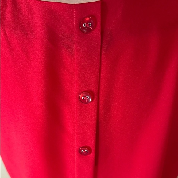 Red Women's Top - Picture 4 of 10